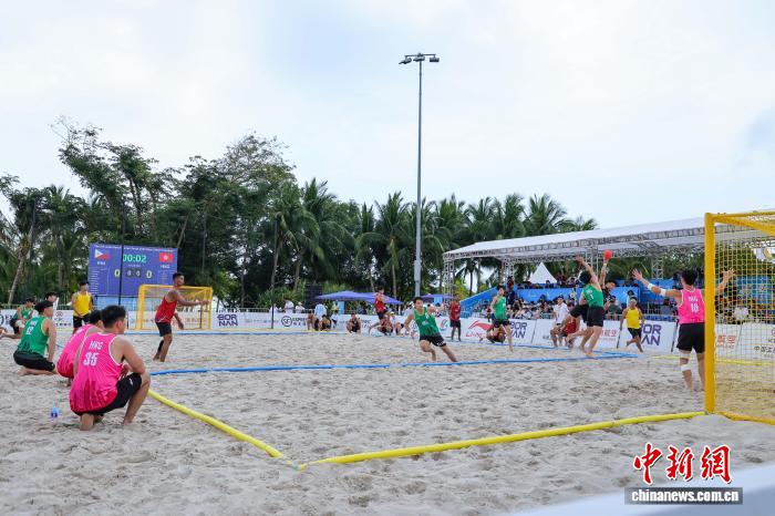 三亚亚沙会开幕在即 旗手沈萍颜鹏谈沙滩运动独