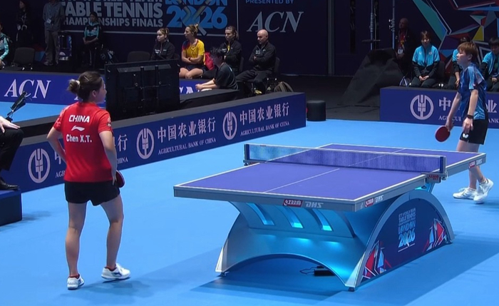 中国女乒小组赛两连胜 压倒性优势横扫中国台北